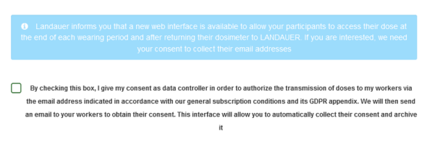 consetn data treatment
